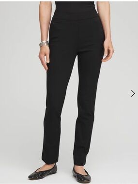 Harold’s Black Flat Front Pants ankle tapered size 8